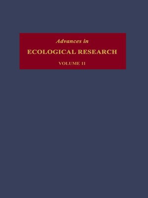 cover image of Advances in Ecological Research